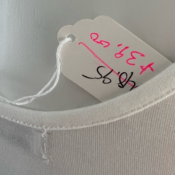 Medium- Origami White tank with Lace detailing on the bottom- NEW Jungle… - Picture 6 of 6